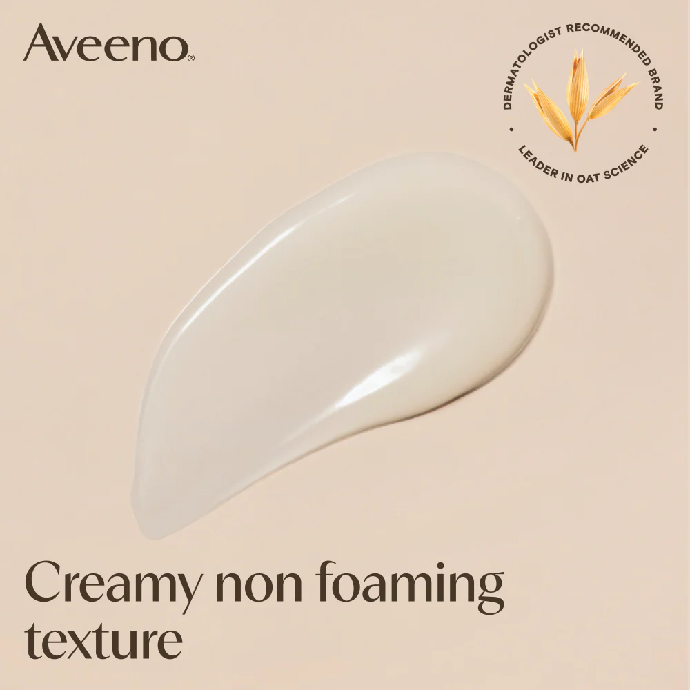 Aveeno Face Calm+ Restore Nourishing Oat Cleanser 200ml - Image 4
