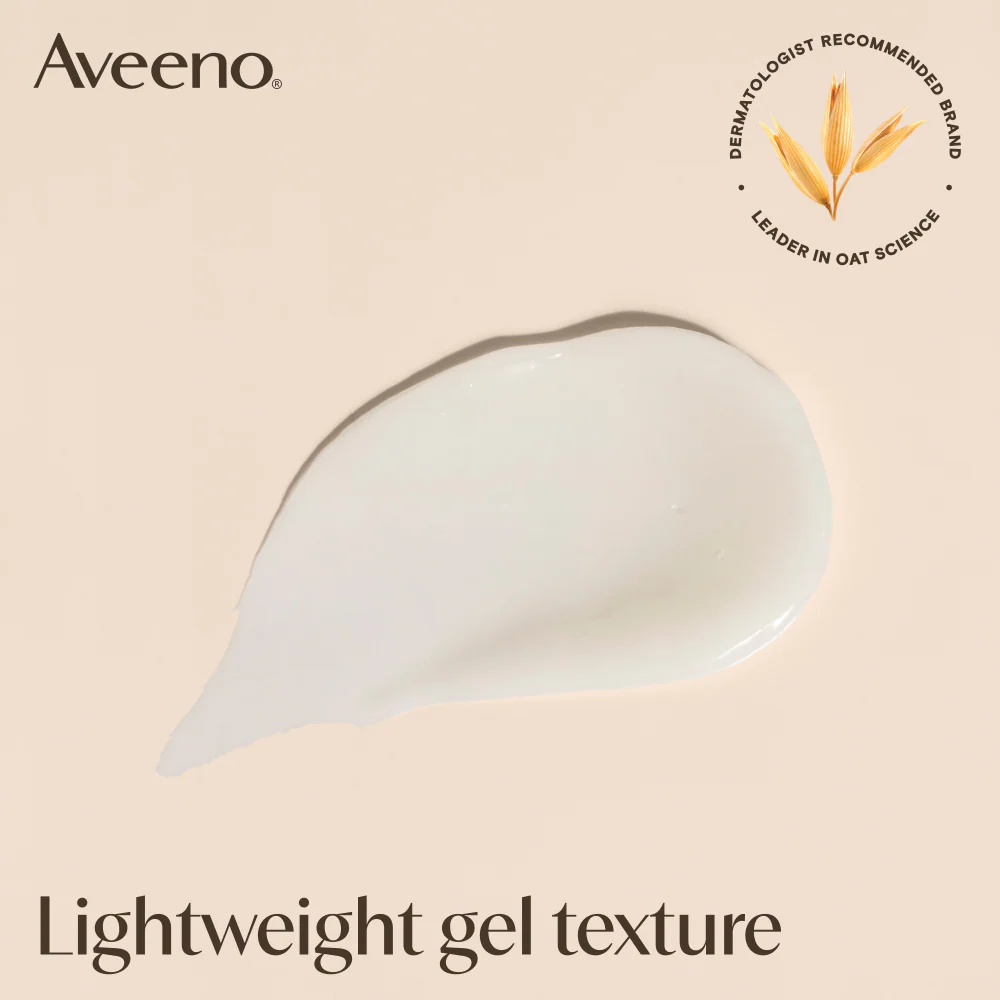 Aveeno Face Calm+ Restore Oat Gel Moisturiser 50ml - Image 4