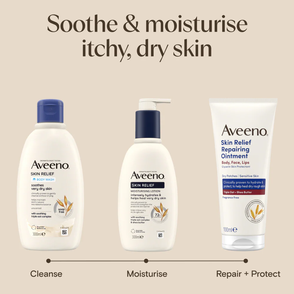 Aveeno Skin Relief Moisturising Lotion 300ml - Image 8