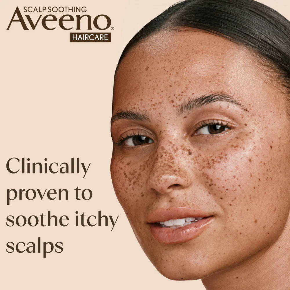 Aveeno Strength + Length Scalp Soothing Colloidal Oat Shampoo 300ml - Image 3