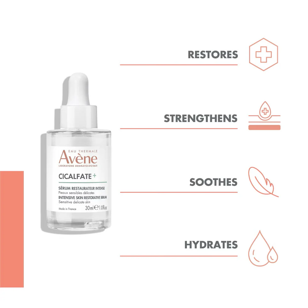 Avene Cicalfate + Intensive Skin Restorative Serum 30ml - Image 3
