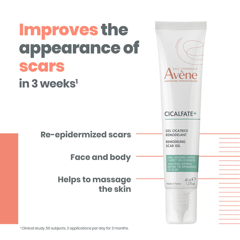 Avene Cicalfate + Remodelling Scar Gel for Sensitive Skin 40ml - Image 4