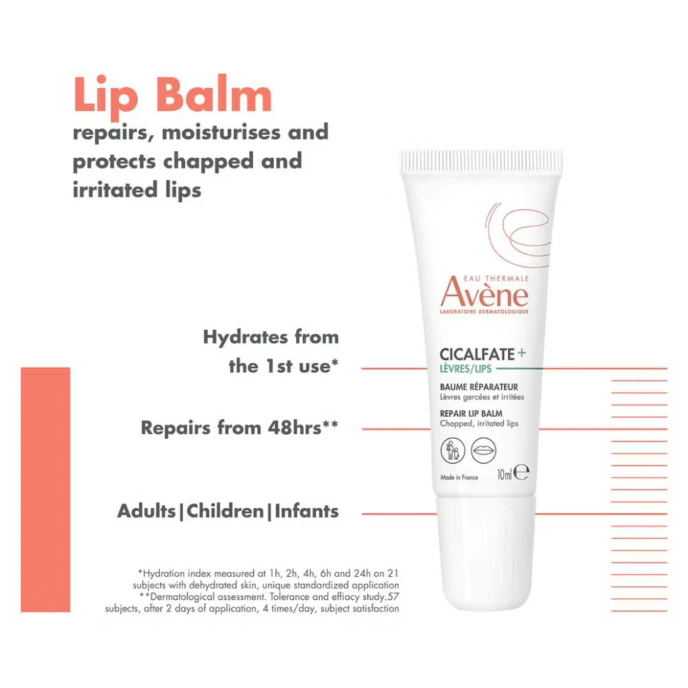 Avene Cicalfate Repair Lip Balm 10ml - Image 2