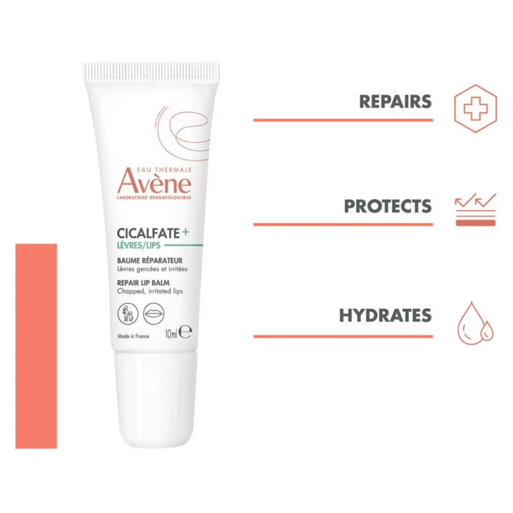 Avene Cicalfate Repair Lip Balm 10ml - Image 3