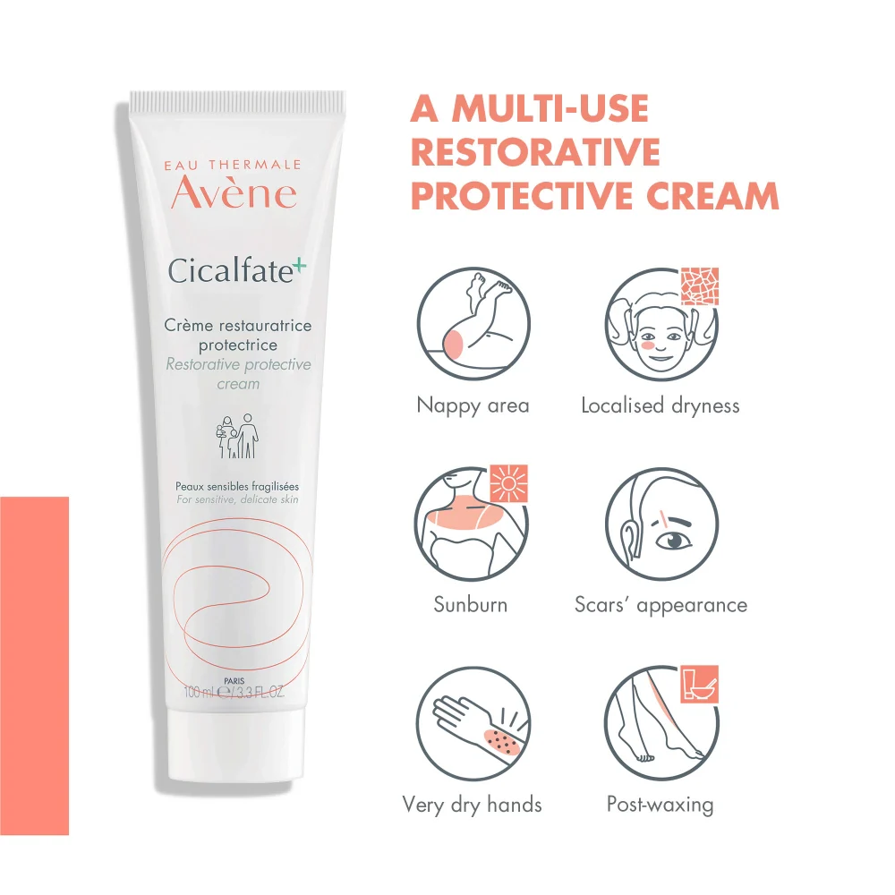 Avene Cicalfate + Restorative Protective Cream 100ml - Image 3