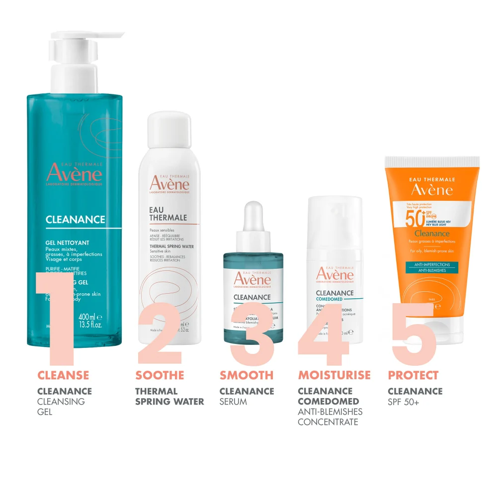 Avene Cleanance Cleansing Gel Cleanser 400ml - Image 3