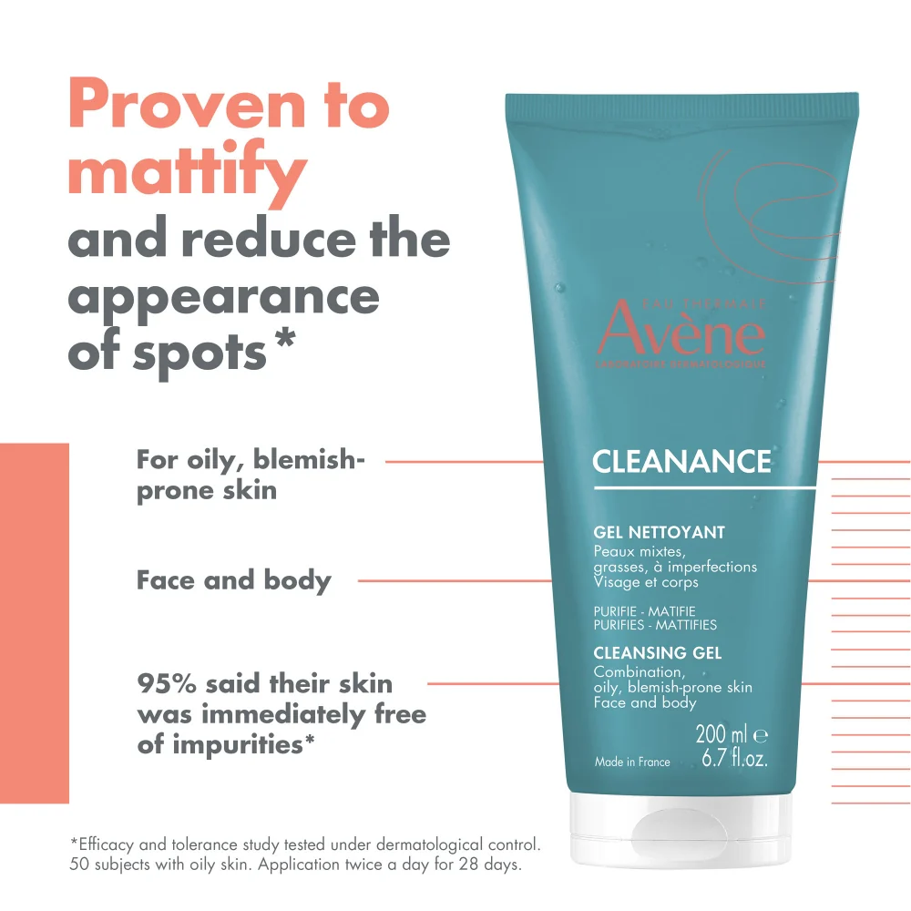 Avene Cleanance Gel Cleanser 200ml - Image 5