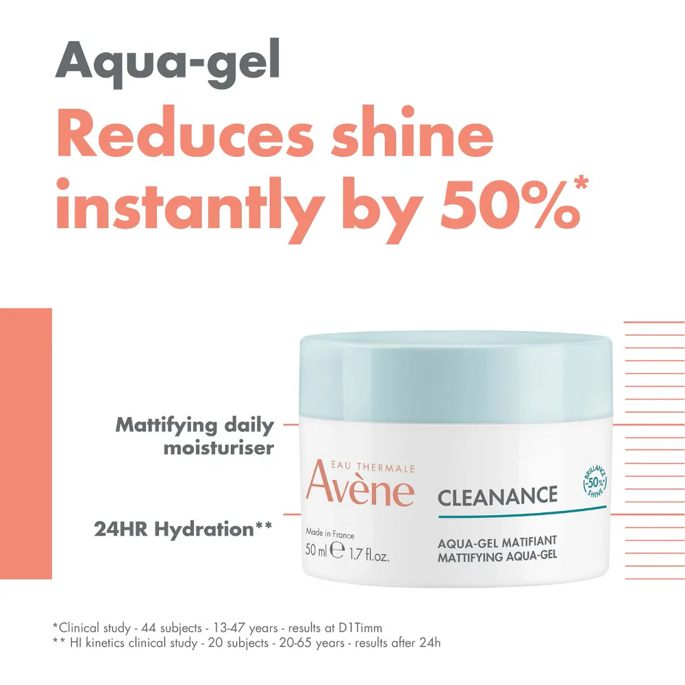 Avene Cleanance Mattifying Aqua-Gel 50ml - Image 2