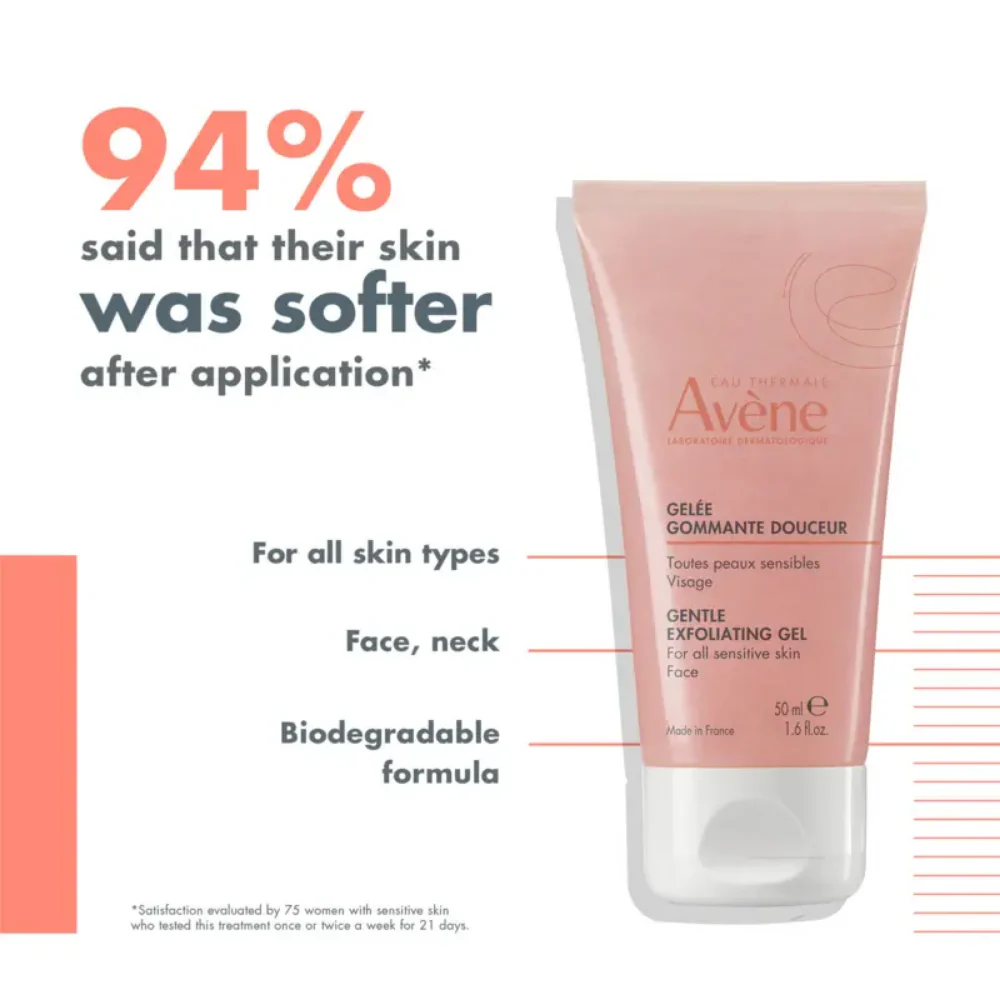 Avene Gentle Exfoliating Gel 50ml - Image 4