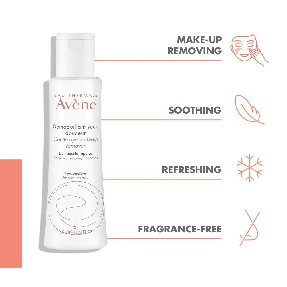 Avene Gentle Eye Makeup Remover 125ml - Image 3