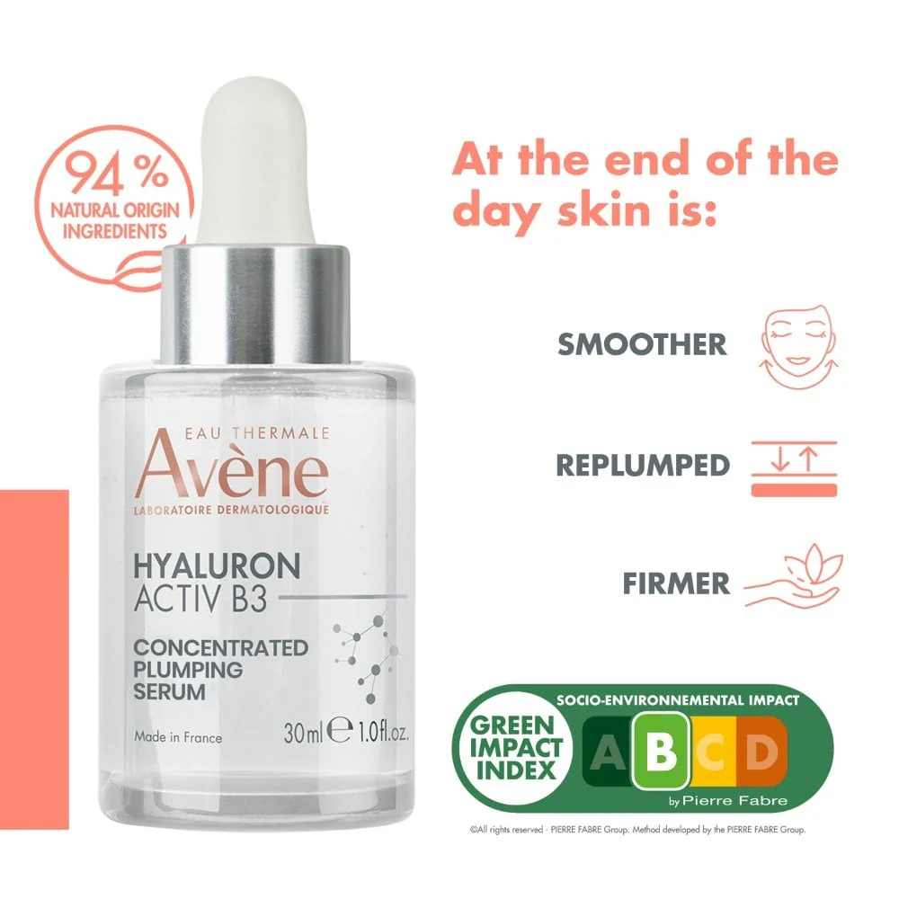 Avene Hyaluron Activ B3 Plumping Serum 30ml - Image 3