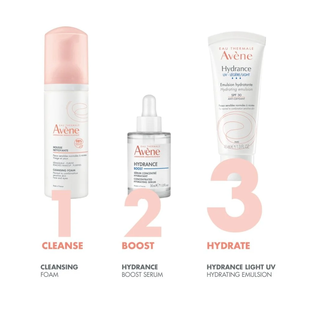Avene Hydrance Light-UV Hydrating Emulsion Moisturiser SPF30 40ml - Image 4