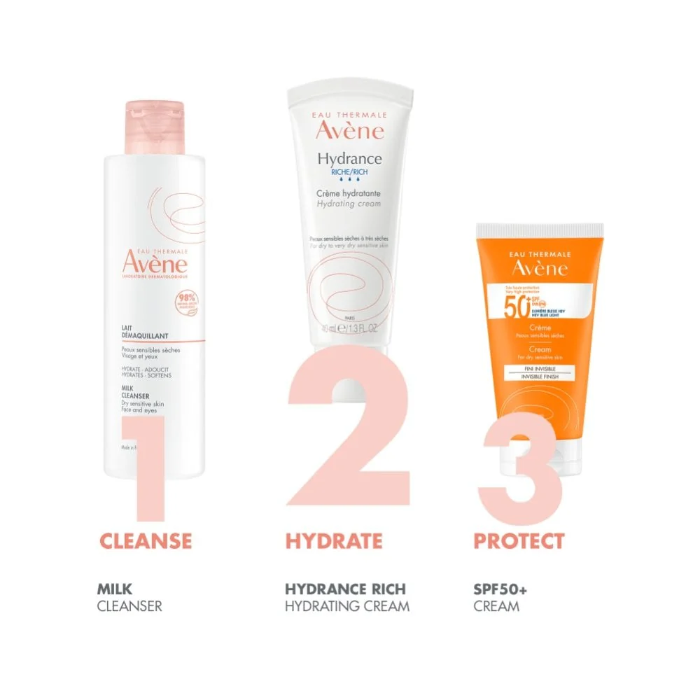 Avene Hydrance Rich Hydrating Cream Moisturiser 40ml - Image 4