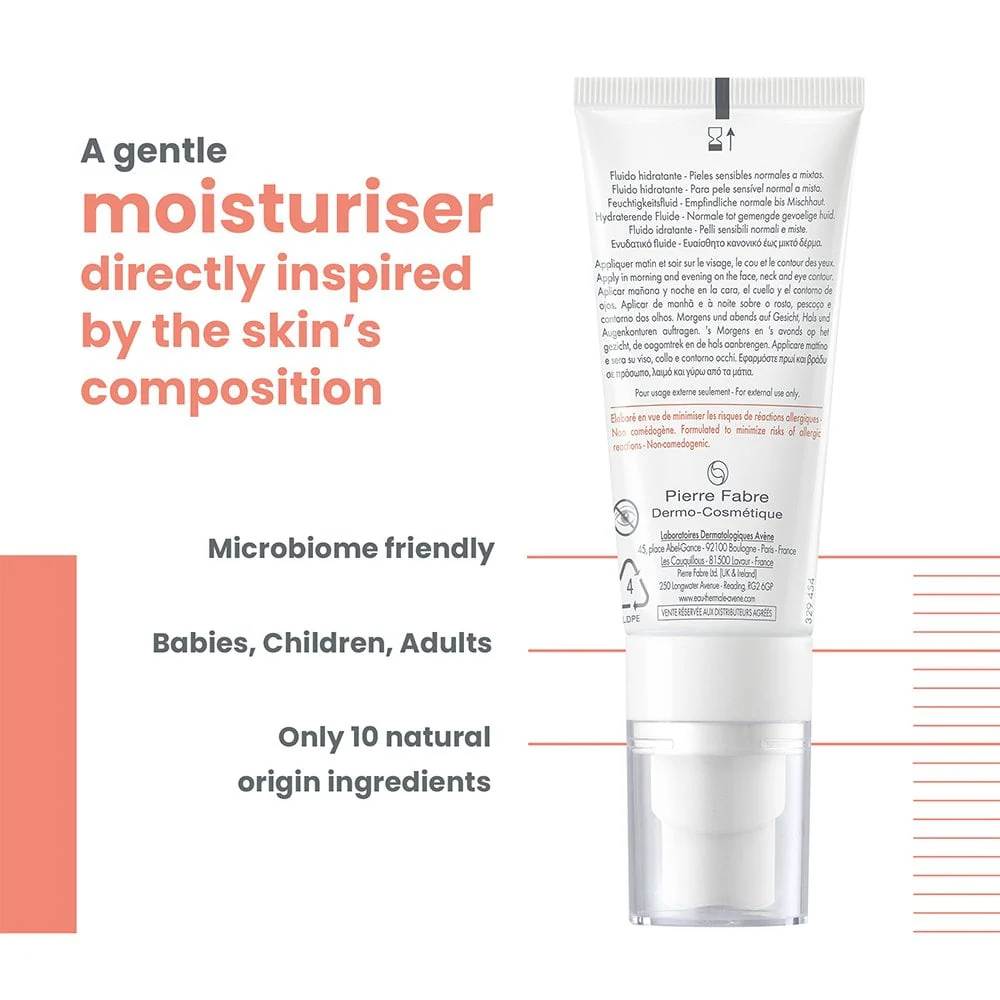 Avene Tolerance Hydra-10 Hydrating Fluid 40ml - Image 3