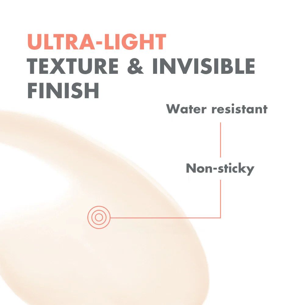 Avene Ultra Fluid Invisible Face Sunscreen SPF50 50ml - Image 4
