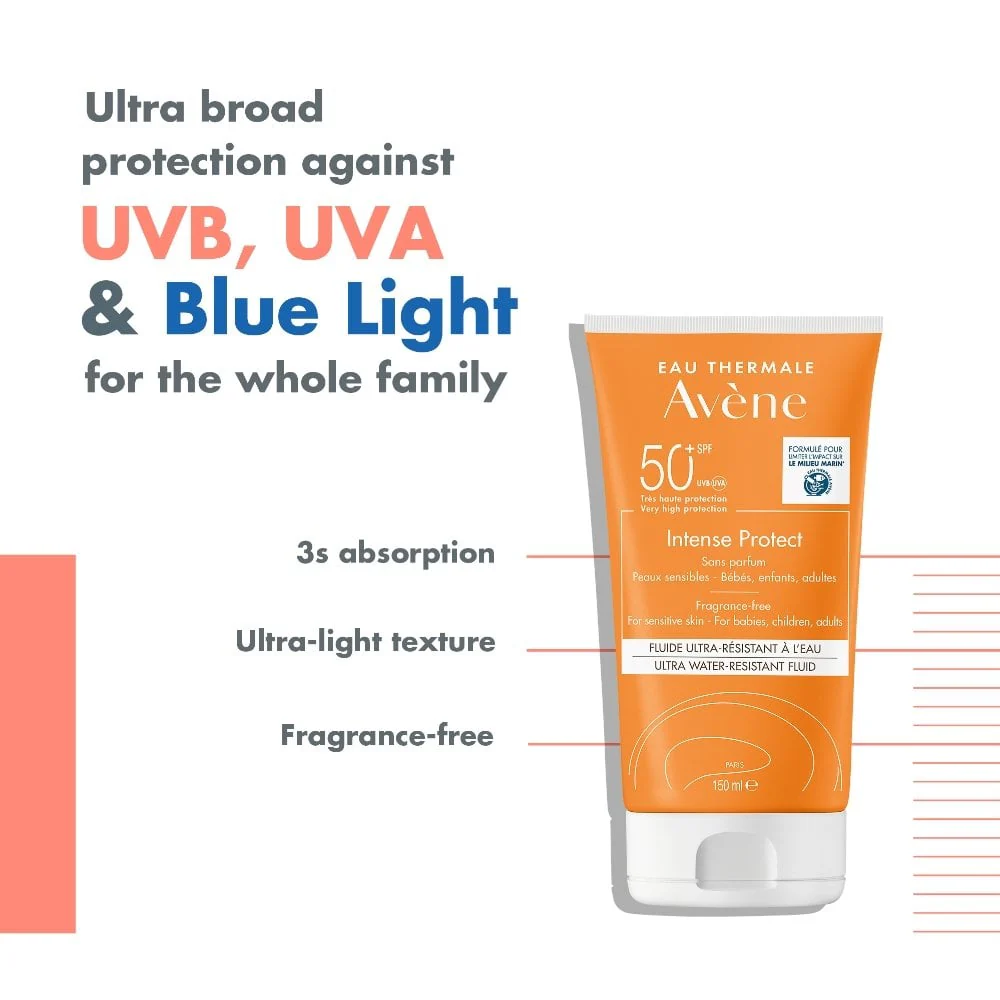 Avene Very High Protection Intense Protect Sun Cream SPF50+ 150ml - Image 2