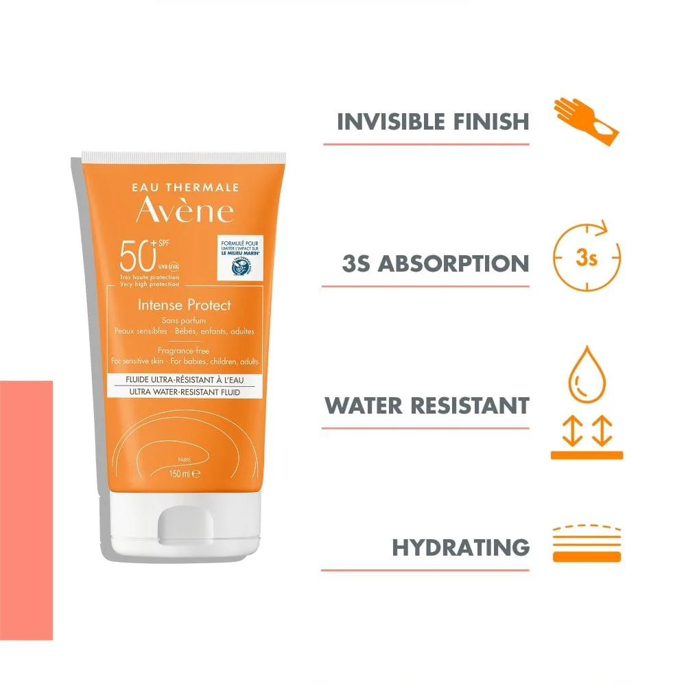 Avene Very High Protection Intense Protect Sun Cream SPF50+ 150ml - Image 3