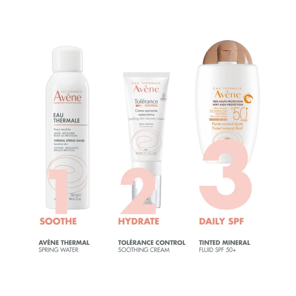 Avene Very High Protection Tinted Mineral Fluid SPF50+ 40ml - Image 4