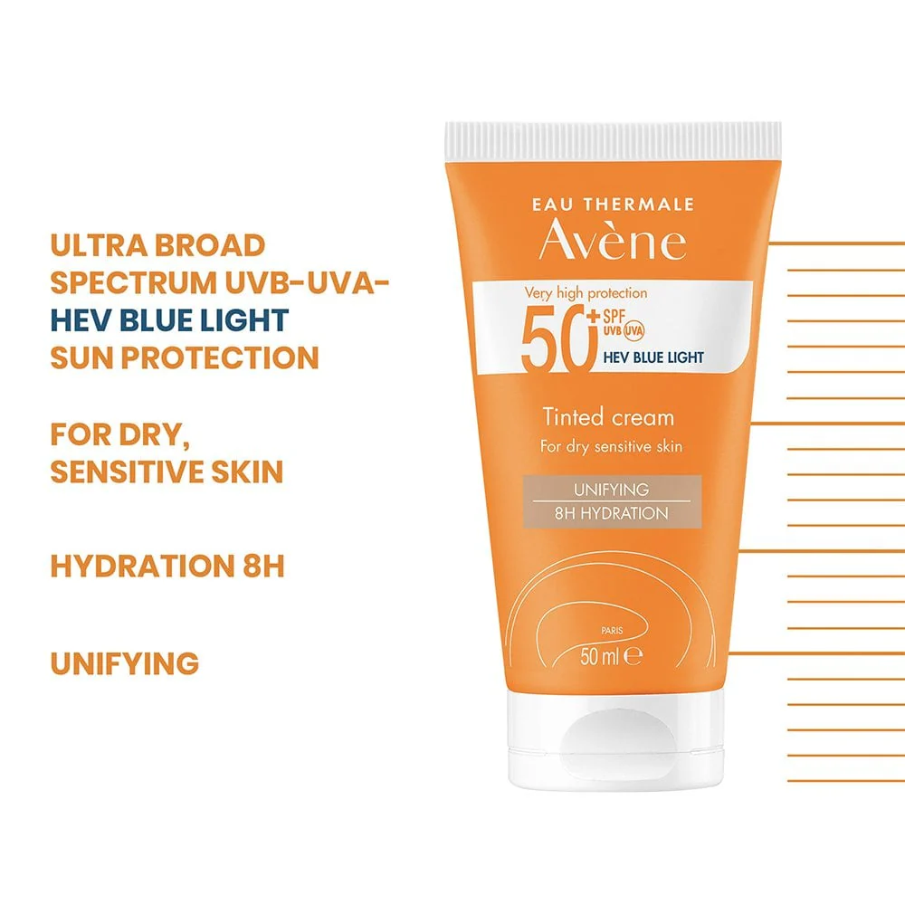 Avene Very High Protection Tinted Sun Cream SPF50+ 50ml - Image 5