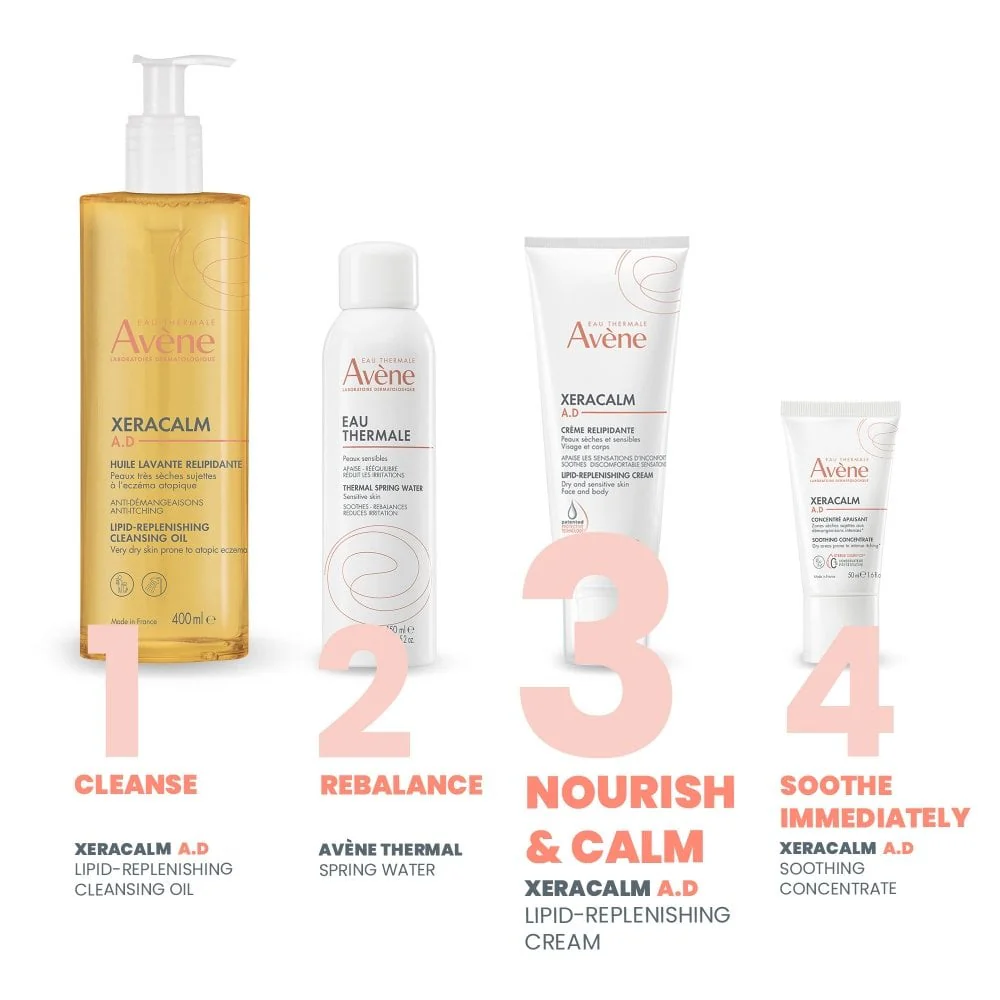 Avene XeraCalm A.D. Lipid-Replenishing Cream Moisturiser 200ml - Image 5