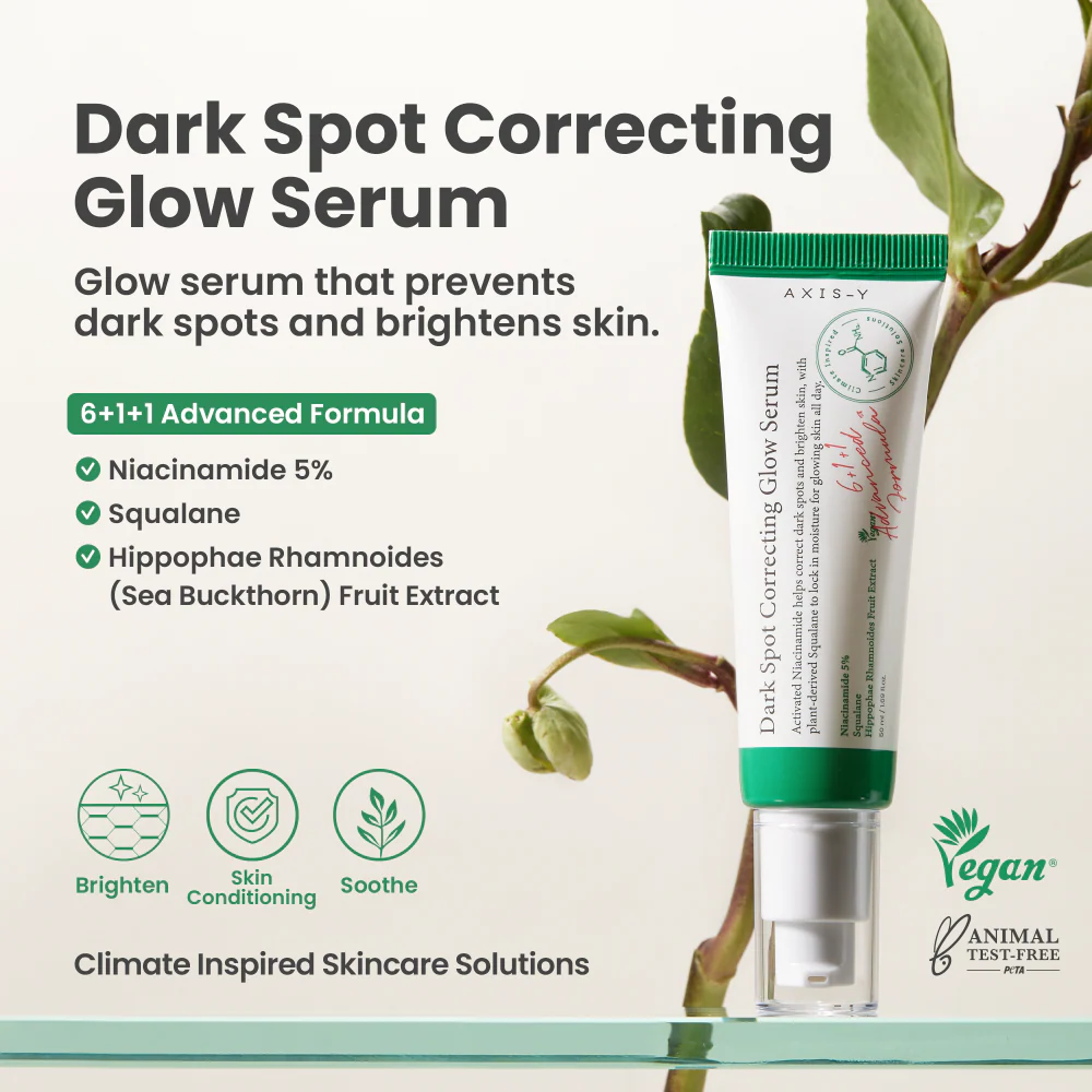Axis-Y 6+1+1 Dark Spot Correcting Glow Serum 50ml - Image 3