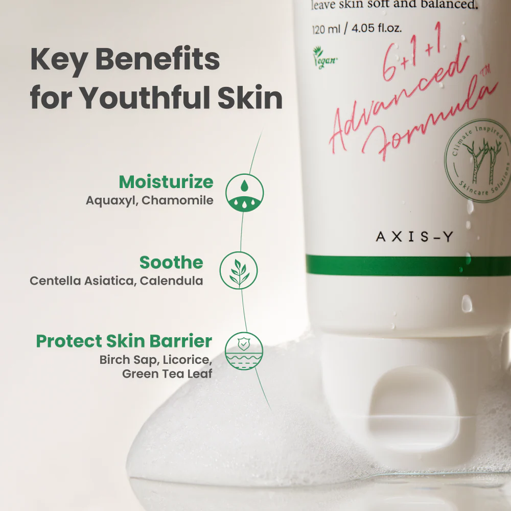 Axis-Y 6+1+1 Sunday Morning Refreshing Cleansing Foam 120ml - Image 5