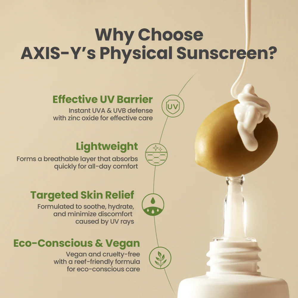 Axis-Y 6+1+1 Complete No-Stress Physical Sunscreen PA++++ SPF50+ 50ml - Image 5