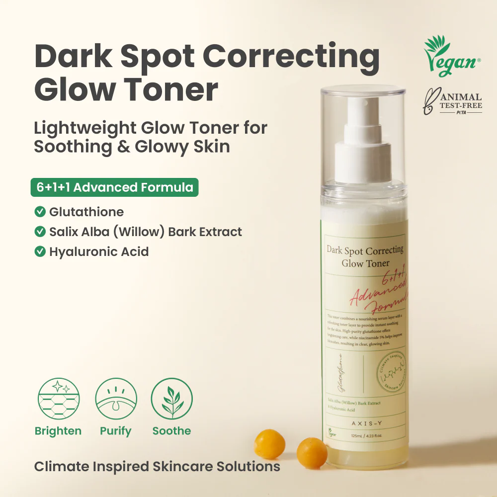 Axis-Y Dark Spot Correcting Glow Toner 125ml - Image 3