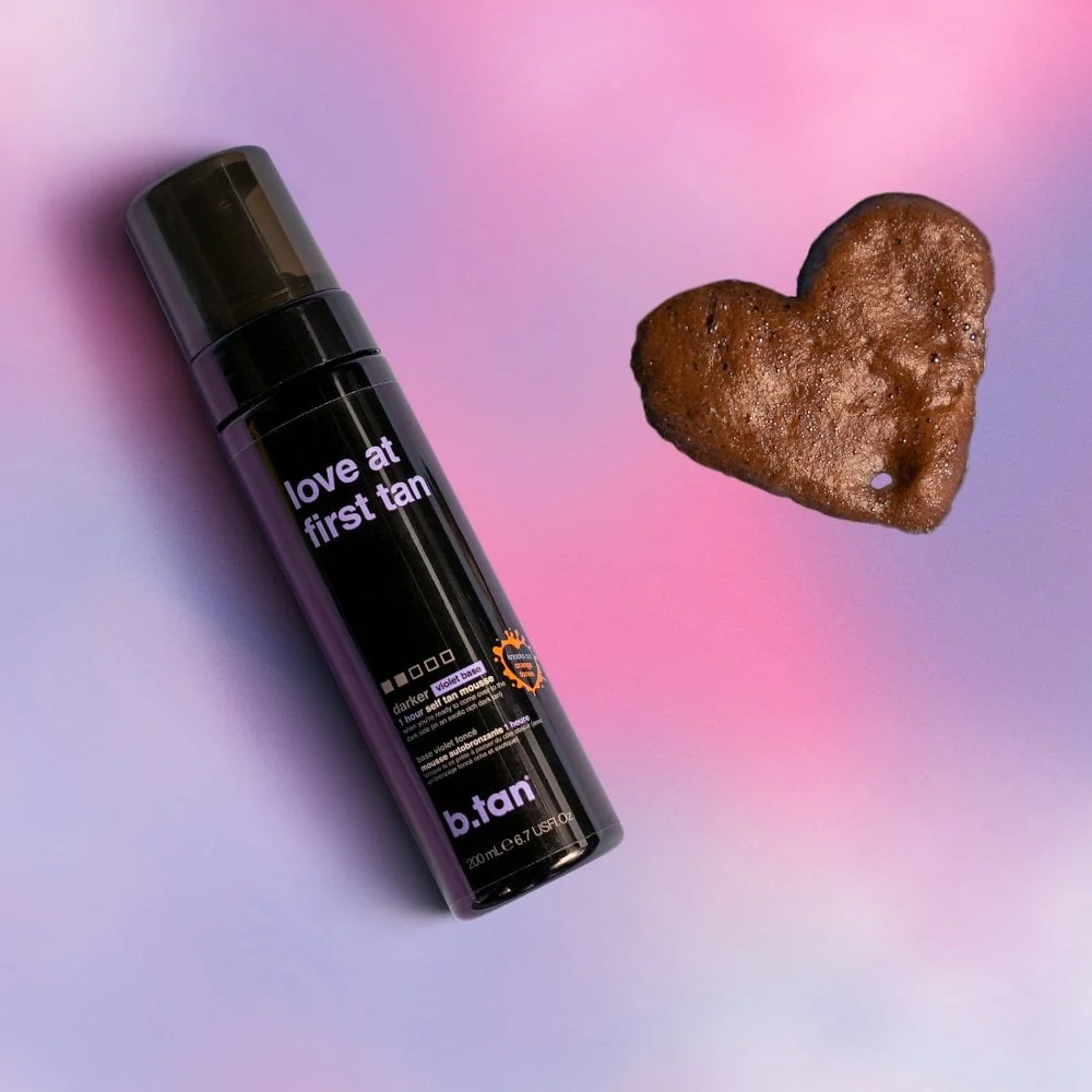 b.tan Love At First Tan 1 Hour Self Tan Mousse Darker 200ml - Image 4