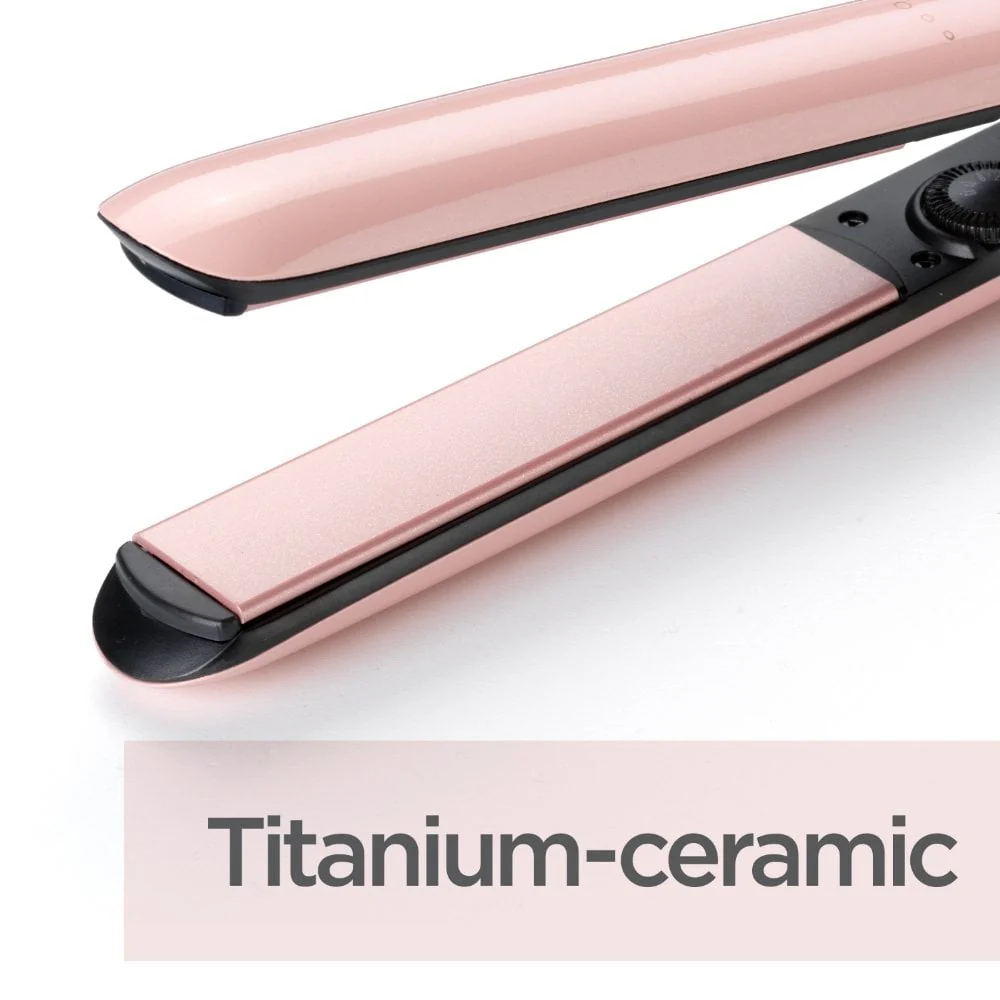 BaByliss 235 Hair Straightener Rose Blush 2498U - Image 3