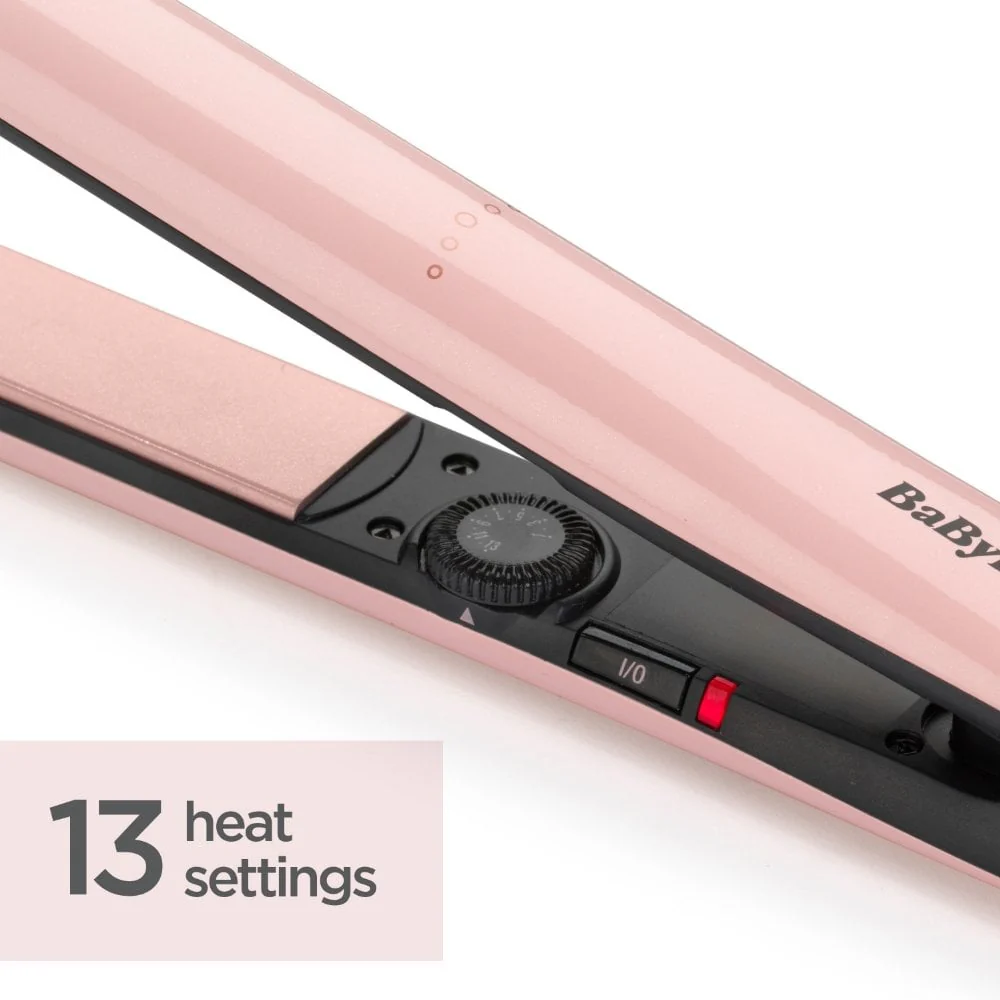 BaByliss 235 Hair Straightener Rose Blush 2498U - Image 4