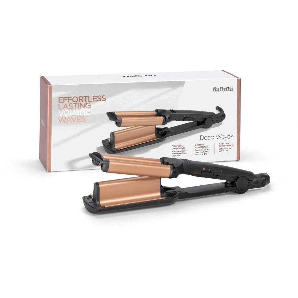 BaByliss Deep Waves Hair Waver Black 2447CU - Image 6