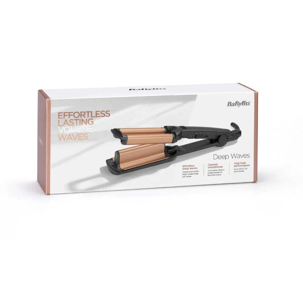 BaByliss Deep Waves Hair Waver Black 2447CU - Image 9