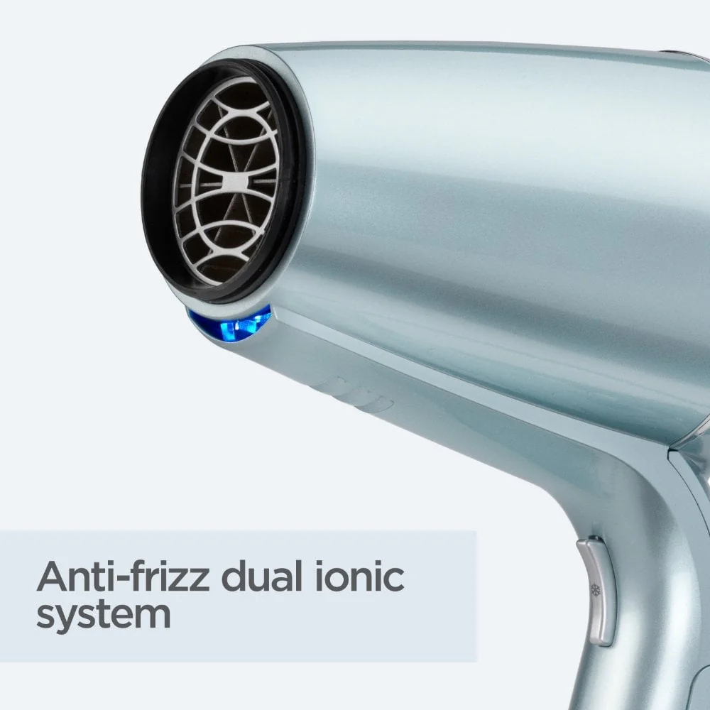 BaByliss Hydro Fusion Anti-Frizz 2100 Hair Dryer Ice 5573U - Image 4