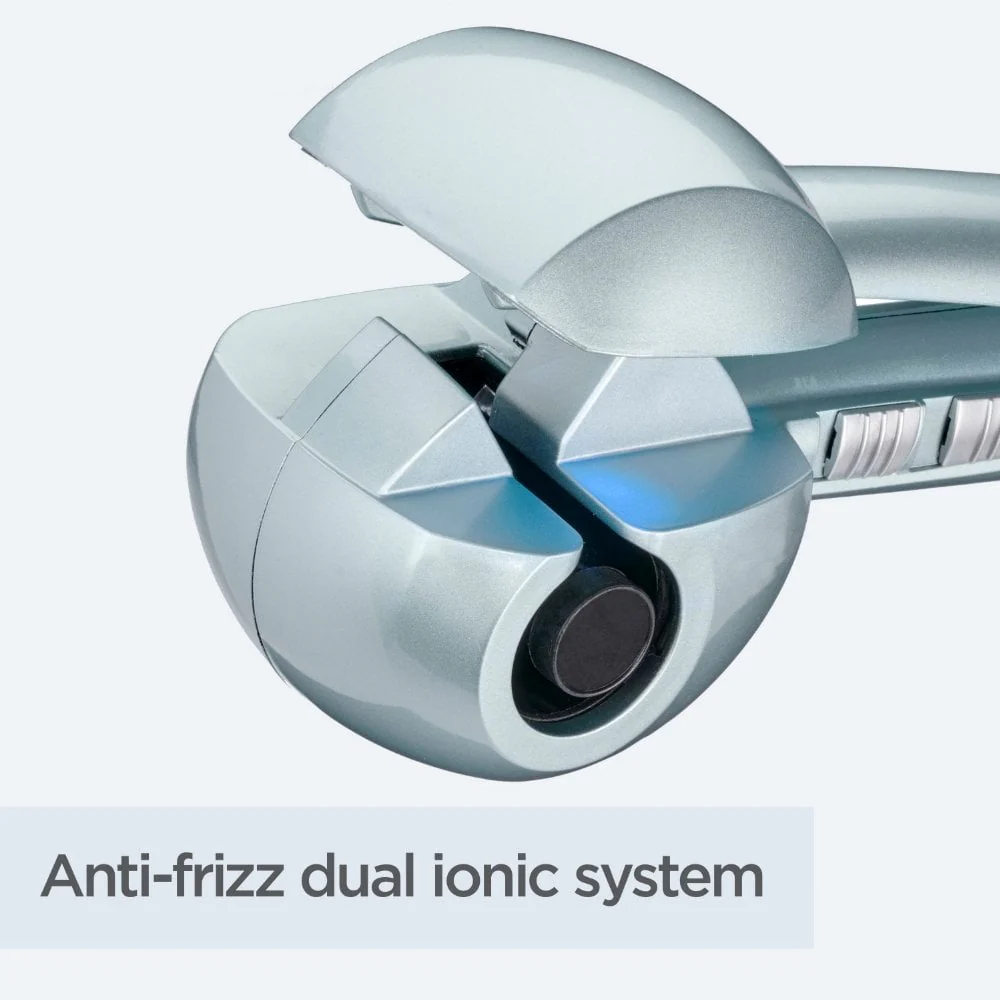 BaByliss Hydro Fusion Anti-Frizz Curl Secret Ceramic Curler Ice C1700 - Image 3