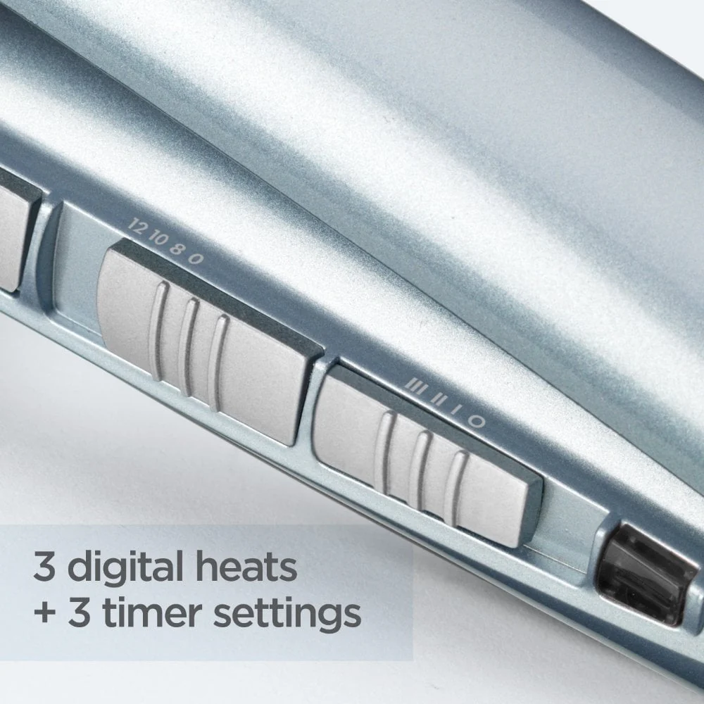 BaByliss Hydro Fusion Anti-Frizz Curl Secret Ceramic Curler Ice C1700 - Image 5