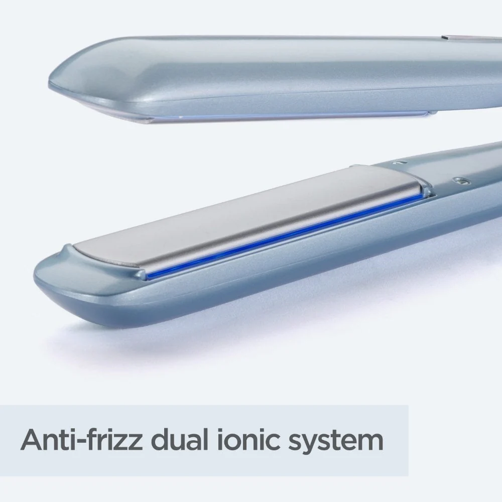 BaByliss Hydro Fusion Anti-Frizz Hair Straightener Ice 2573U - Image 5
