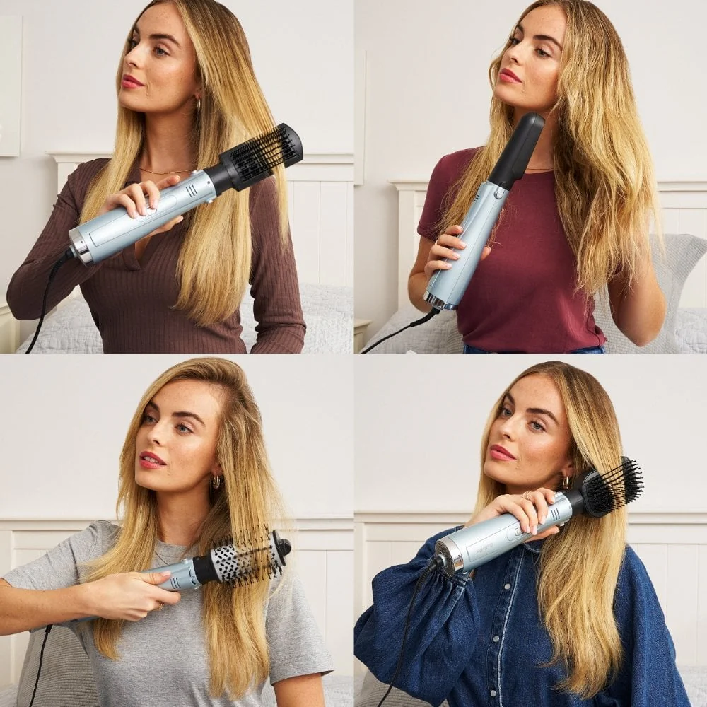 BaByliss Hydro Fusion Smooth & Shape Anti-Frizz 4-In-1 Hair Dryer Brush 2774U - Image 3