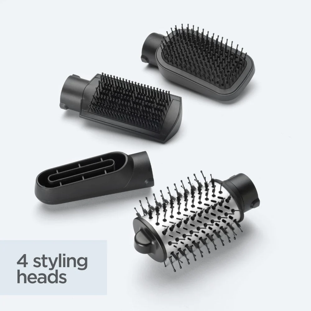 BaByliss Hydro Fusion Smooth & Shape Anti-Frizz 4-In-1 Hair Dryer Brush 2774U - Image 7