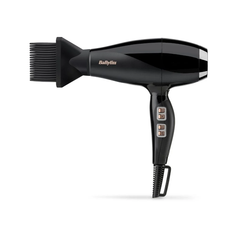 BaByliss Italian 2300 Hair Dryer with Diffuser Black 6716DU - Image 15