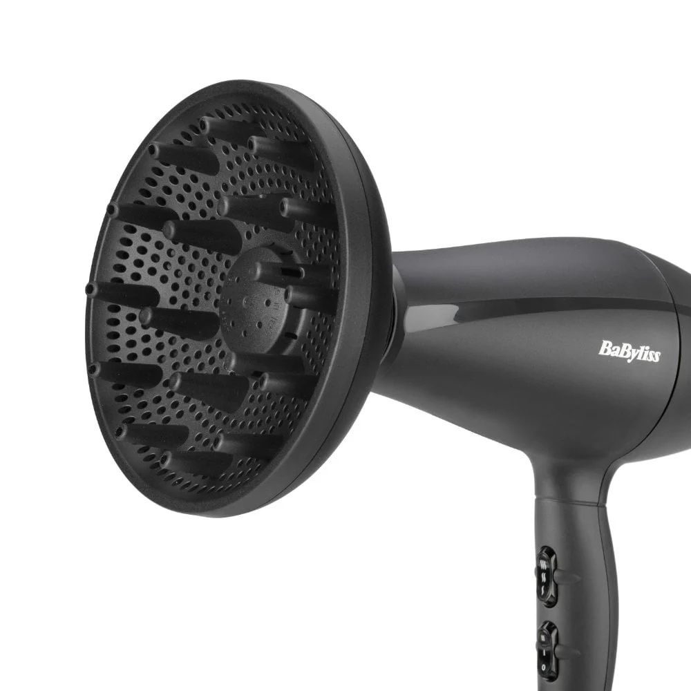 BaByliss Power Dry Light 2000 Hair Dryer Black 5910U - Image 4