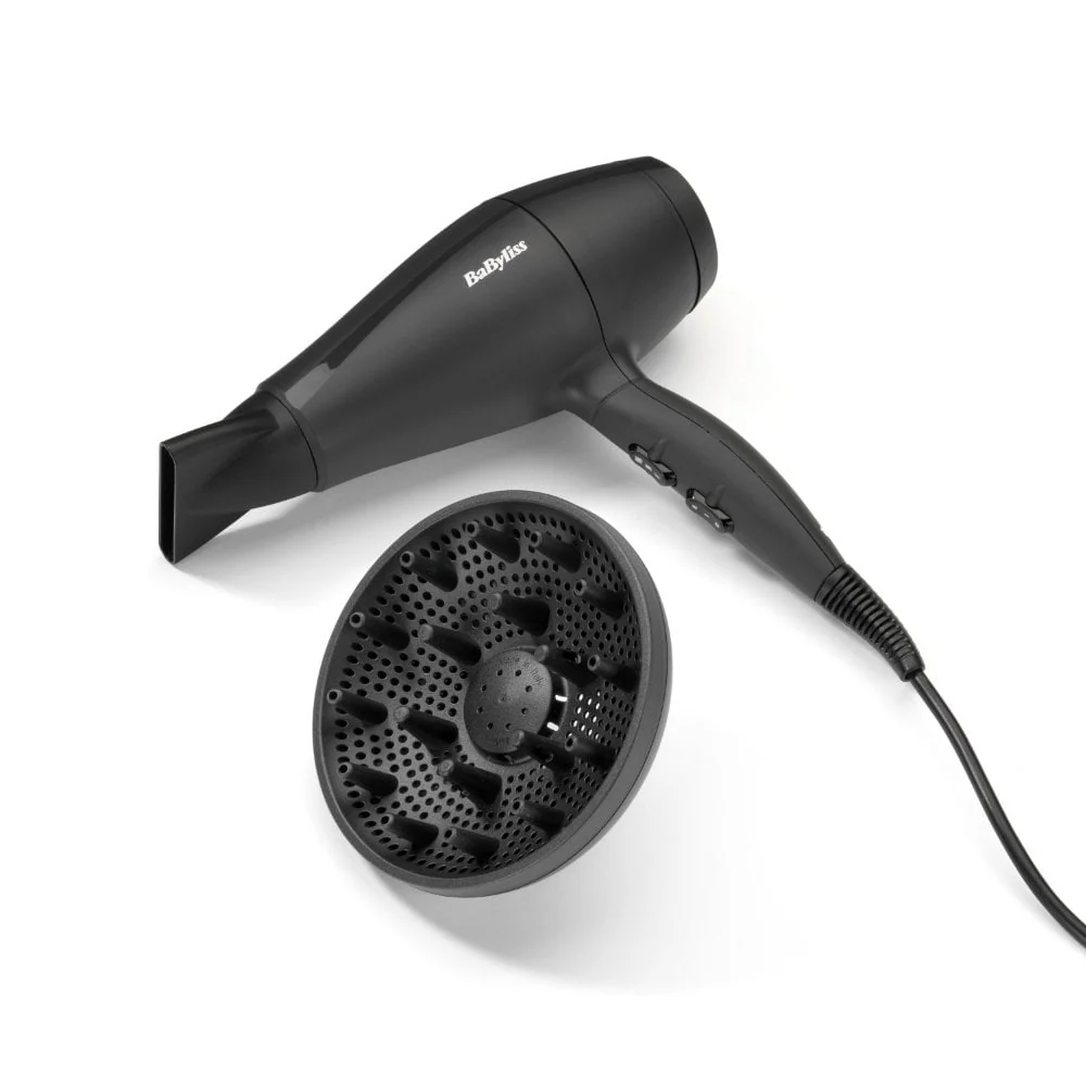 BaByliss Power Dry Light 2000 Hair Dryer Black 5910U - Image 6