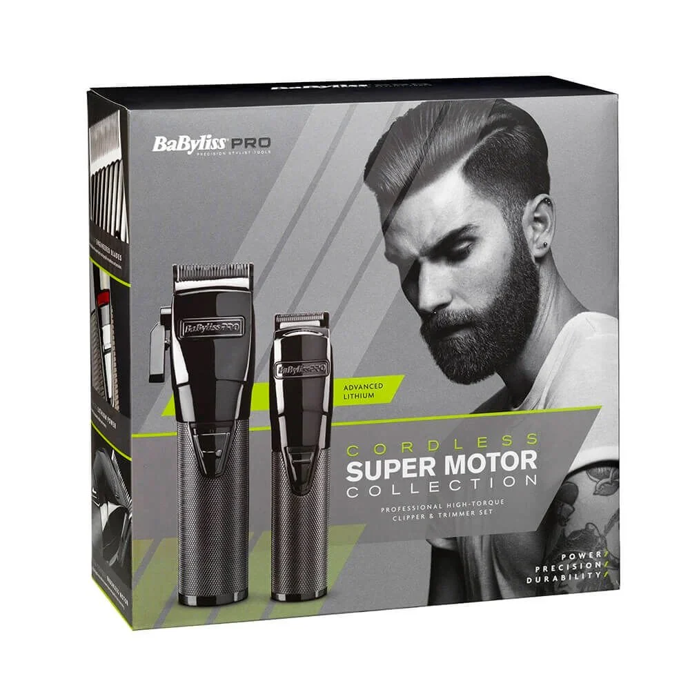 Babyliss Pro Cordless Super Motor Clipper & Trimmer Collection - Image 5