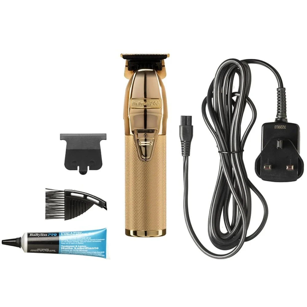 Babyliss Pro Super Motor Skeleton Hair Trimmer Gold - Image 4