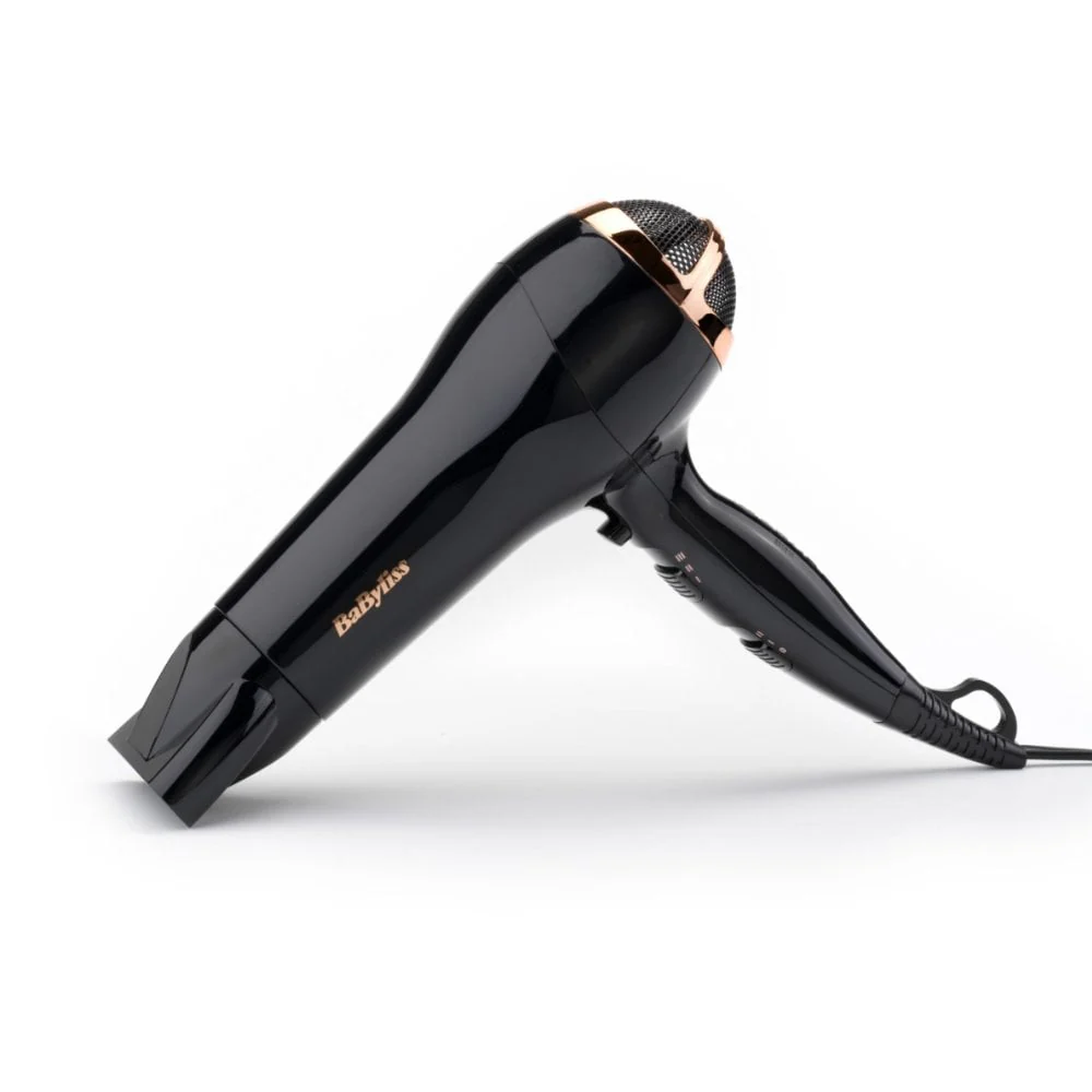 BaByliss Rose Lustre 2400 Hair Dryer Black 5736DU - Image 6