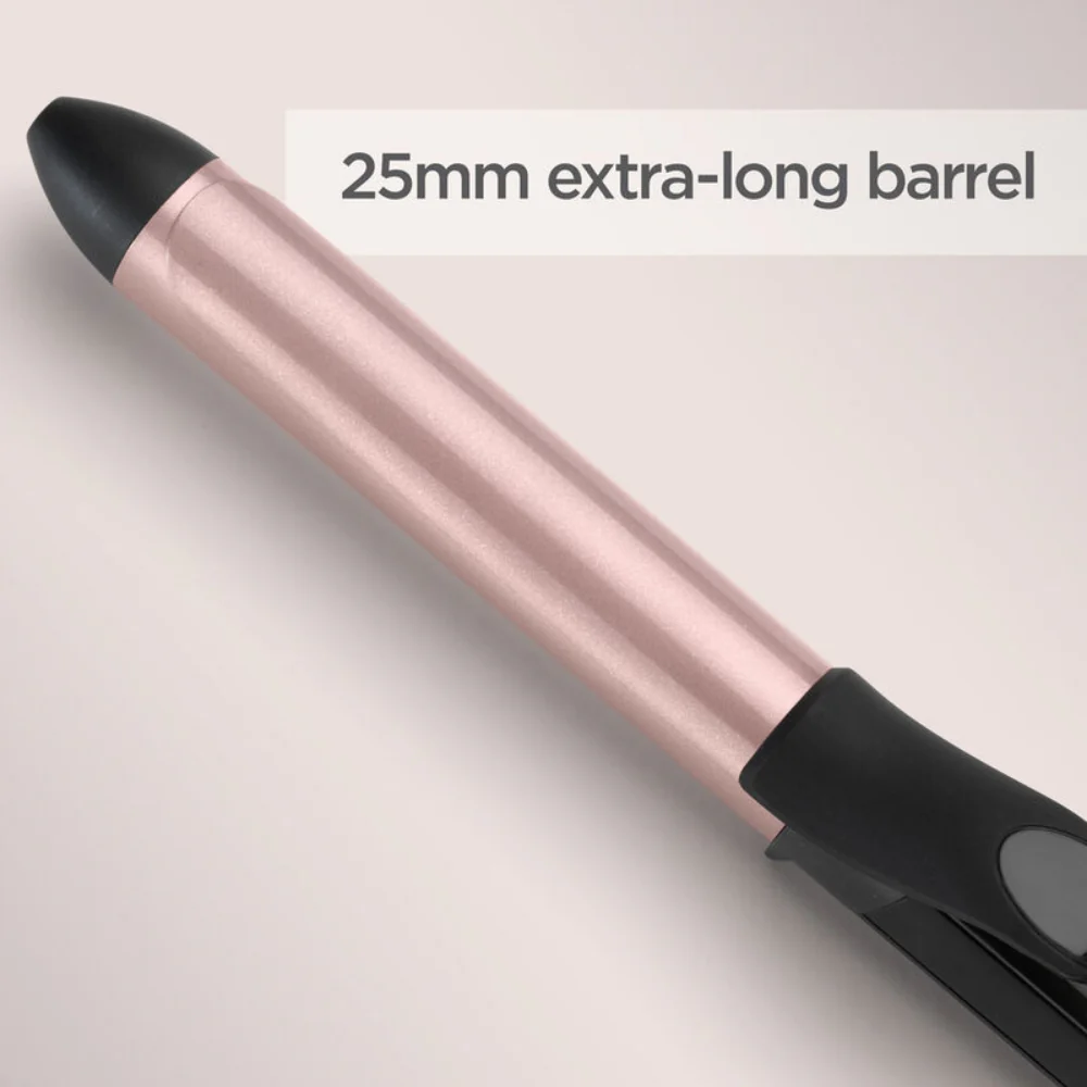 BaByliss Rose Quartz 25mm Curling Tong C451U - Image 3