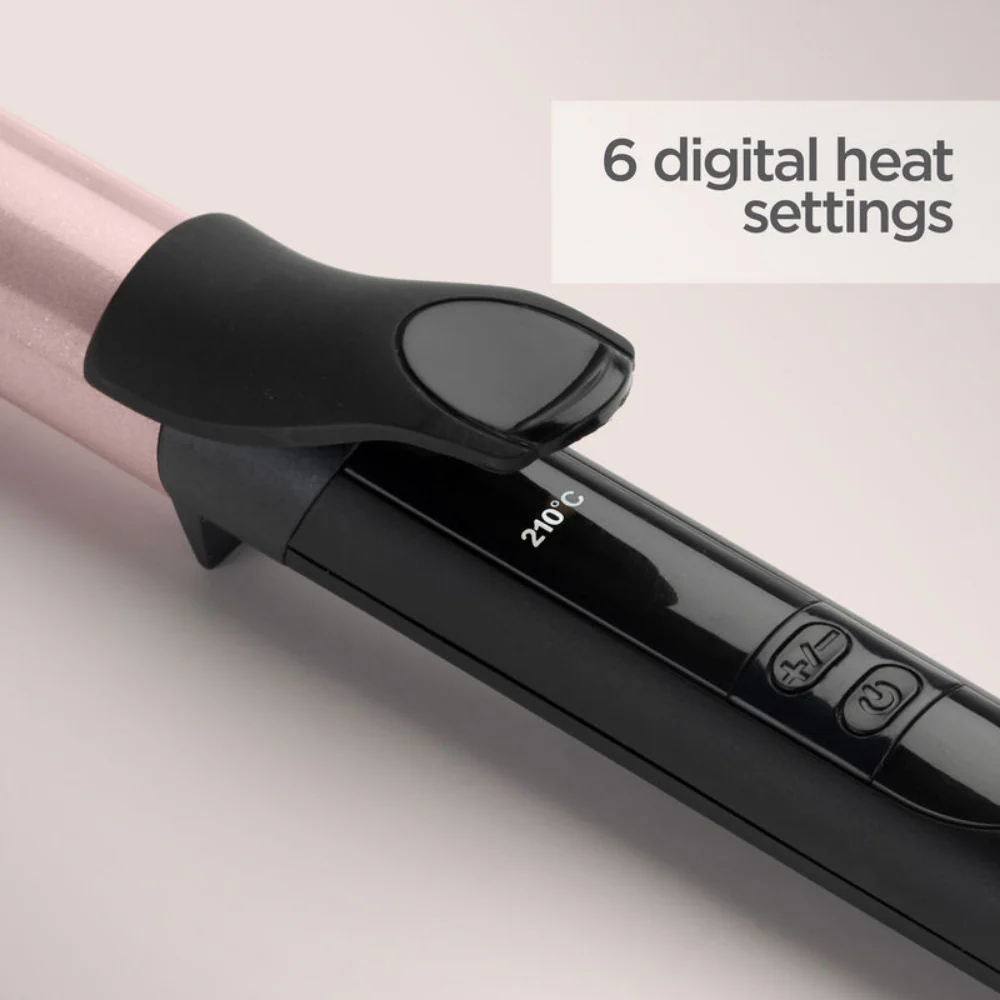 BaByliss Rose Quartz 25mm Curling Tong C451U - Image 5