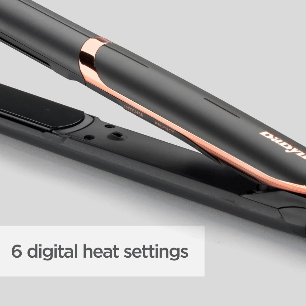 BaByliss Smooth Pro 235 Hair Straightener Black 2393U - Image 4