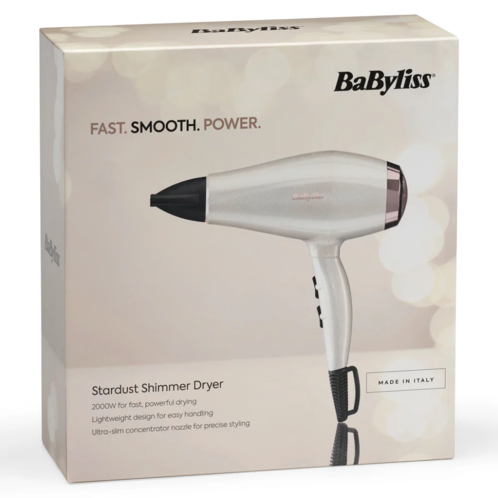 BaByliss Stardust Shimmer Hair Dryer 5914PU - Image 8