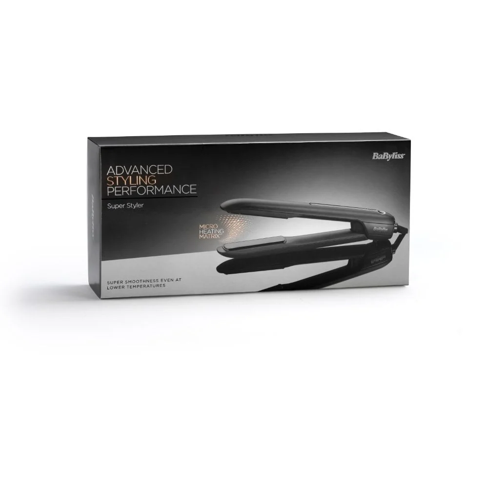 BaByliss Super Styler Hair Straightener Black 2485U - Image 11